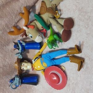 Vintage Woody and bullseye by Star Bean/mattel Plus Extra
